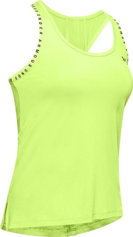 Under Armour - UA Knockout Tank - Sporttop - Lime Fizz