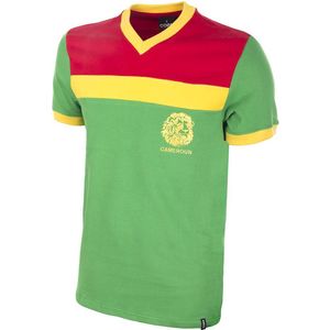 COPA - Kameroen 1989 Retro Voetbal Shirt - M - Groen