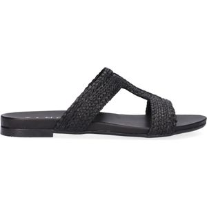 Tango - Mila 517 - Slippers - Zwart - Leer - Rubber Zool