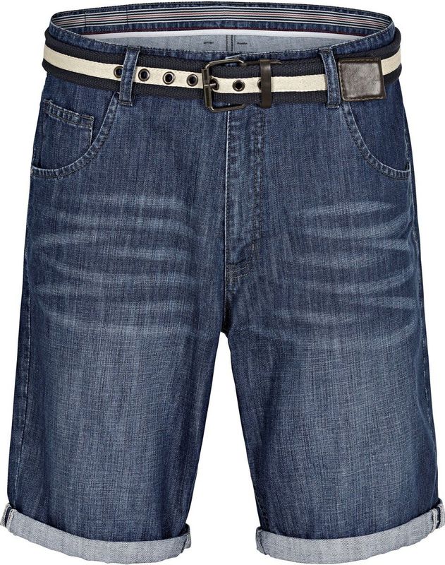 LENAS - Denim Bermuda - Blauw - Korte Broeken