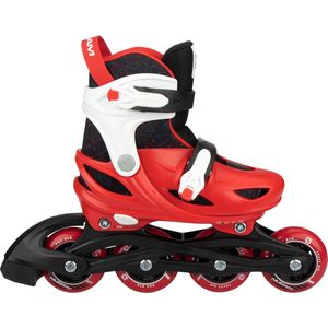 Nijdam Inline Skates Verstelbaar - Red Racer - 25-28