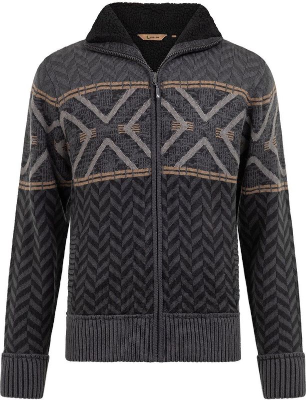 Life-Line - Bram 2 - Gebreid Vest - Grijs