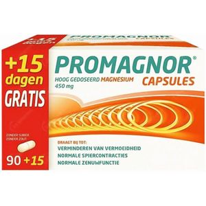 Promagnor 90 capsules + 15 gratis