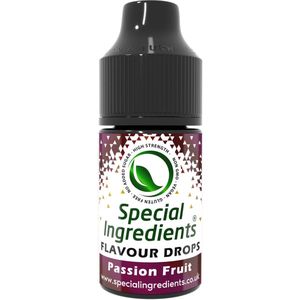 Passievrucht Smaak Druppels - 1 liter - Smaakdruppels - Flavour Drops - Moderne Gastronomie - Moleculair Koken - Hersluitbare Pot - Recycled Plastic