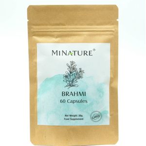 Brahmi Capsules 60 stuks - 450mg Poeder van Bacopa Monnieri per Vegan Capsule - 100% Plantaardig