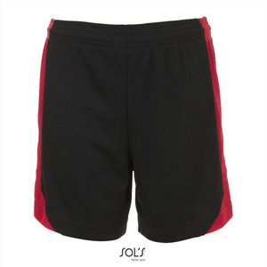 SOL'S Olimpico Contrast Short LT01718 - black/red - M