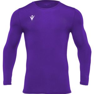 Macron Holly Tech Underwear Shirt Lange Mouw Kinderen - Paars | Maat: 116/128
