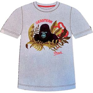 Freeks T-shirt - gorilla - maat 116/122