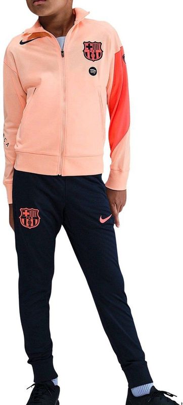 Nike - FC Barcelona Strike - Trainingspak - Oranje Donkerblauw - Full-Zip 2025-2026 Kids