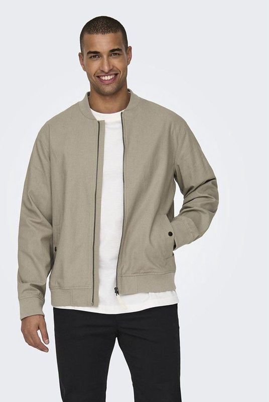 Only & Sons Kent Otw Jas Beige L Man