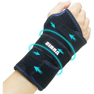 Ice Pack Wrap handsteun brace - herbruikbare warm-koude therapie voor pijnverlichting van carpaal tunnel - Pols gelpacks sportblessures zwelling blauwe plekken