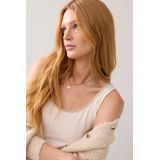 Summum - 3s5244-30366 - Top - Ivory - Basic Singlet - Reversible U-hals en V-hals