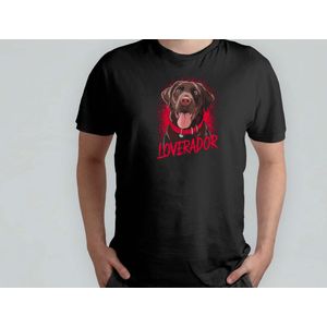 Loverador - T Shirt - DogLover - PuppyLove - FurryFriend - GoodBoy - HondenLiefde - PuppyKnuffel - VachtVriend - GoedeJongen