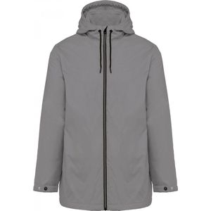 Kariban Uniseks fleecejas met gevoerde capuchon K6153 - SILVER - 3XL