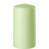 Enlightening Candles Cilinderkaars/stompkaars Licht Groen - 6 x 8 cm - 27 Branduren