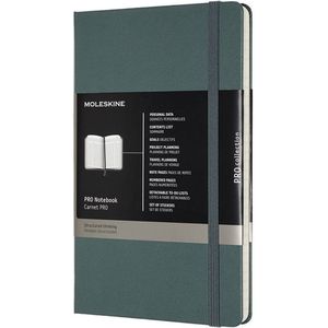 Moleskine Professional Notitieboek - Large - Hardcover - Bos Groen