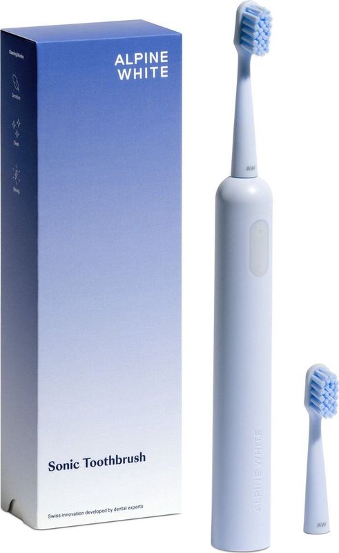 Alpine - Sonic Toothbrush - Elektrische Tandenborstel - Wit - 3 Intensiteitsniveaus