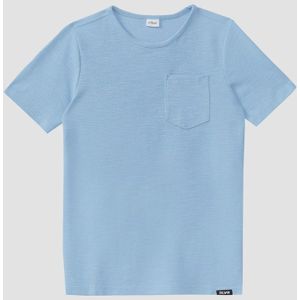 T-shirt - Regular Fit - Katoenmix - Korte Mouwen - Met Borstzak