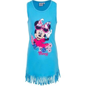 Minnie Mouse - Jurk - Blauw - 8 jaar - Maat 128