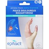 Epitact Zachte Actieve Duimorthese Rhizartrose Linkerhand (Maat : L)