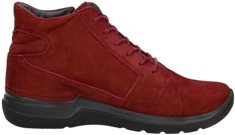 Wolky - Why - Veterschoenen Hoog - Rood
