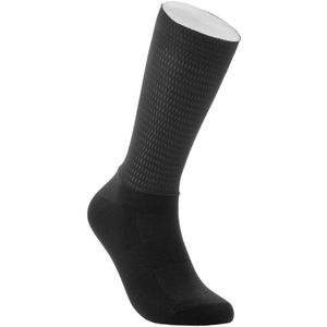 Aero Fietssokken Zomer - Ademend - Dubbele Antisliprand - Zwart - Maat 39-45 - Wielrennen & Mtb - Wielersokken