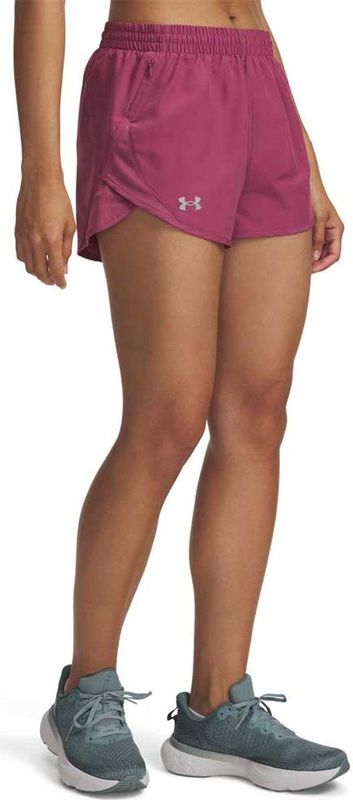 Under Armour - Fly By - Korte Broek - Dames - Lichtgewicht - Zwart