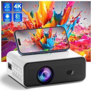 Mini beamer - Projector - Beamerscherm - Projectiescherm - Outdoor & Indoor Projector -