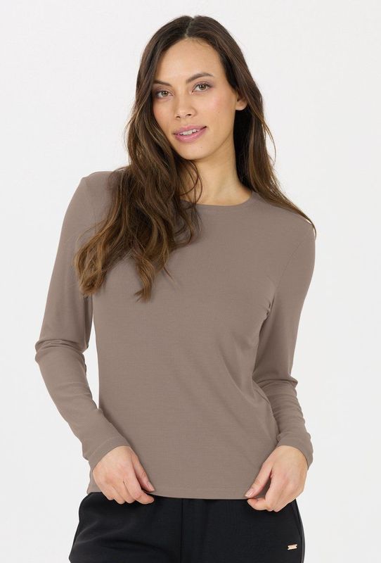 Athlecia - Tinashe - Langarmshirt - Zwart