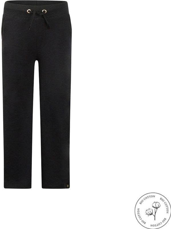 Koko Noko - Bio Cotton - Joggingbroek wijde pijp - Meisjes - Black - Maat 92