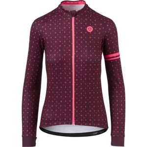 Fietsshirt AGU Women Velo Love LS Essential Windsor Neon Coral