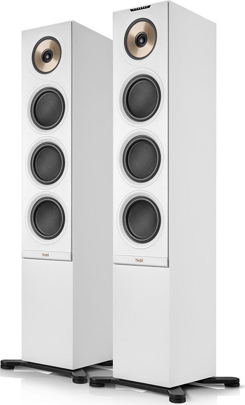 Teufel - STEREO L 2 - Vloerstaande Speakers - Wit - Wifi, Bluetooth - Set van 2