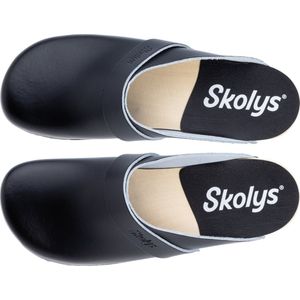 Skolys W-320.00 klompen - clogs - tuinklompen - werkklompen - dames - verpleegkundige - ziekenhuis - instap - zwart - maat 38