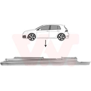 Volkswagen - Plaat Instaprand - Reparatiepaneel - Links Bestuurderskant