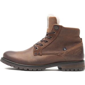 Gaastra - Heren Veterschoenen Cardinal Mid Cognac - Bruin - Maat 40