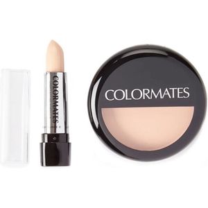 Colormates - Pressed Powder & Concealer - 7103 - Natural Beige - 14 g