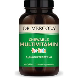 Dr. Mercola - Multivitaminen voor Kinderen - 60 Kauwtabletten