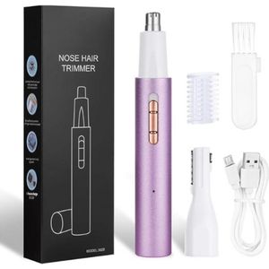 Neustrimmer - Efficiënt en Veilig - Voor Neus, Oren en Wenkbrauwen - Compact en Gebruiksvriendelijk Design - Pijnloos en Precies - Verzorging voor Mannen en Vrouwen