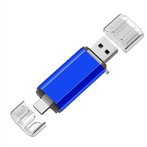 Ynkkvre -USB Stick 128 GB - USB-Sticks - USB C Stick - USB C en USB A - Geschikt voor laptops, smartphones en tablets