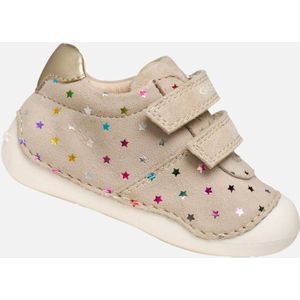 Geox - Tutim - Baby Schoenen - Meisjes - Bedrukt Suède - Flexibel en Dempend