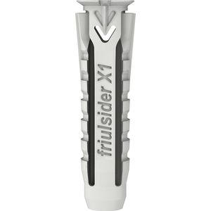 Universeelplug, Friulsider FM X1, Nylon, 6,0 x 30 mm, Per 100 stuks.