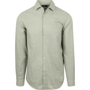Steppin' Out Overhemd Flanel Pepita Groen - Maat S - Heren - Casual Shirt