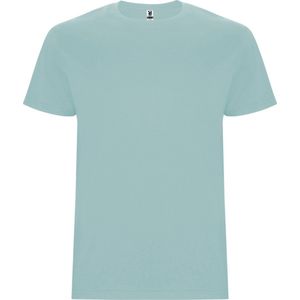 5 Pack T-shirt's unisex met korte mouwen 'Stafford' Washed Blue - 3XL
