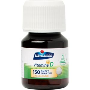 2x Davitamon Vitamine D Kind 150 smelttabletten