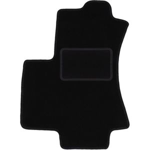 Bestuurdersmat zwart voor: Opel Zafira A minivan (1999-2005)