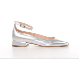 Maury mary jane ankle strap zilver metallic