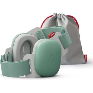 Alpine Muffy Baby Oorkappen - Nieuwe & Verbeterde Gehoorbescherming voor Baby’s en Peuters tot 4 jaar - Veilig & Rustgevend - Ideaal voor Reizen - CE Gecertificeerd - Groen