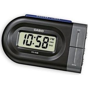 Casio - DQ-543B-1EF - Radioklok - Zwart - Plastic - Kwarts