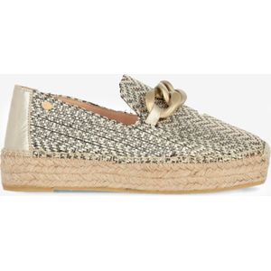 Fred De La Bretoniere Espadrille June-Li Champagne - Maat 39