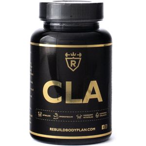 Rebuild Nutrition - CLA - Vetverlies Stimulerend - Fat Burner / Vetverbrander - Voorkomt Vetopslag - 120 Softgels voor Gewichtsbeheersing - 2 maanden verpakking